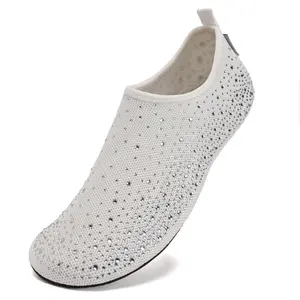 Womens Barefoot Water Shoes Travel House Slippers for Indoor and Outdoor Aqua Socks for Beach Swim Surf Yoga Dancing Camping