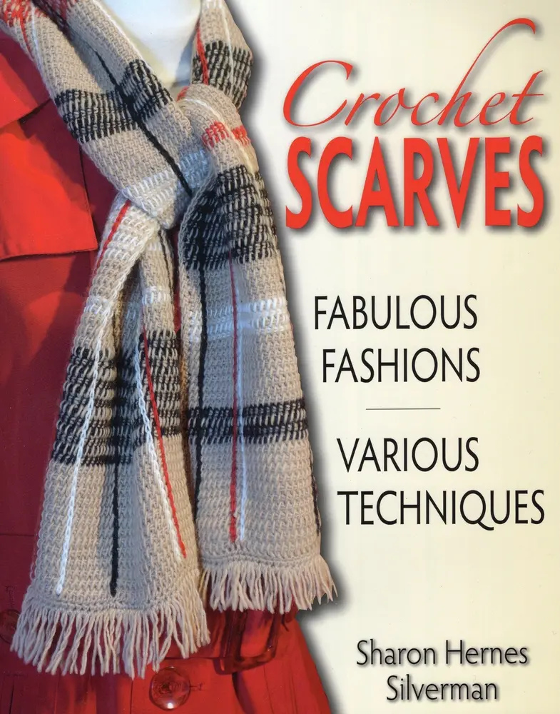 USED Book - Crochet Scarves by Silverman, Sharon Hernes (Paperback) - english