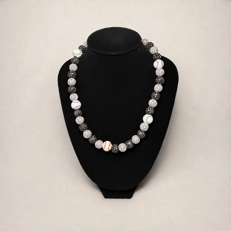 Diamond Dust Softball Drip Costume Jewelry Accessory