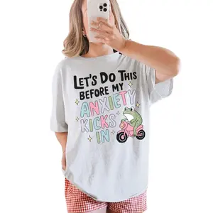 Let's do this before my anxiety kicks in Graphic Tee or Sweatshirt