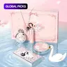 Ballet-Themed Makeup Gift Box Set with Lip Balm, Powder Highlighter & Eyeshadow Palette, Makeup Tools for Students, with Greeting Card & Gift Bag, Makeup Kits, Makeup Sets #GLOBAL PICKS