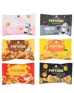 Chef Poppin Melody Box B - Brown Sugar Boba Milk Tea, Truffle, Mango, Chili & Spice, Oatmilk & Chocolate, Oatmilk & Strawberry Popcornse who want to enjoy a guilt-free snack