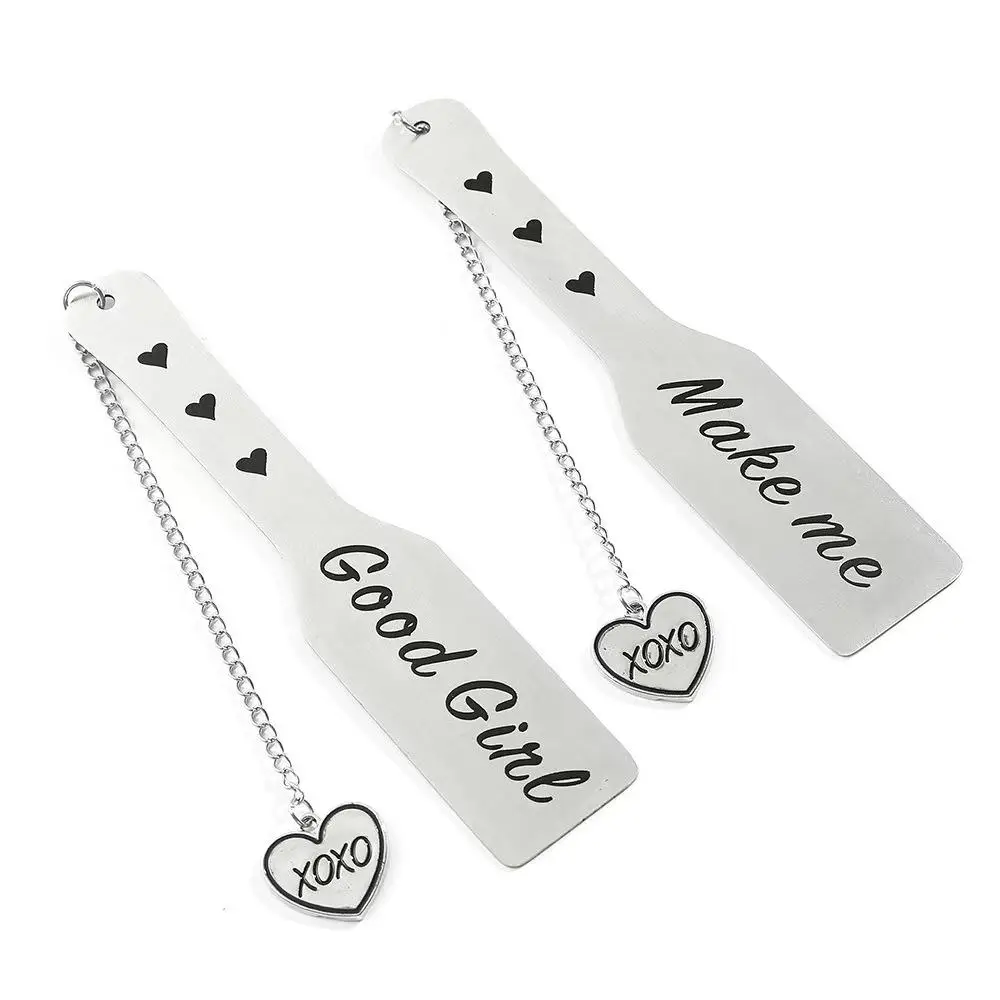 Stainless Steel Bookmark, 1 Count Heart Cut-out Design Bookmark, Funny Romantic Book Accessory for Graduation Birthday Gift