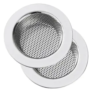 Stainless Steel Kitchen Sink Strainer, Round Sink Drain Cover, Kitchen Sink Strainer Basket, Kitchen Fixture Accessories