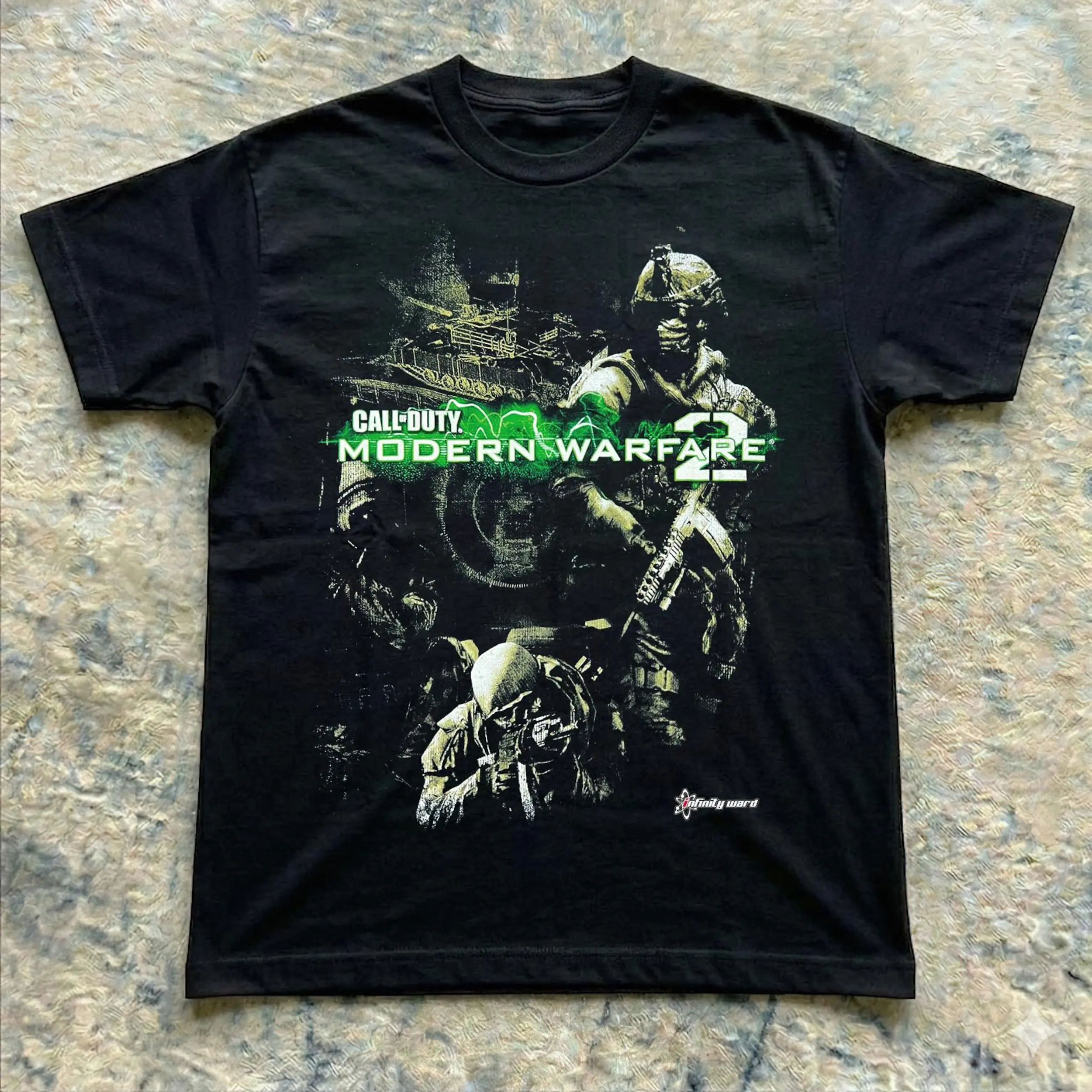 2009 Call Of Duty Modern Warfare 2 Iw Promo Y2k Graphic Tee, Call Of Duty Video Game Unisex T-Shirt, Perfect for Fans