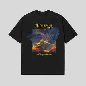 Judas Priest Sad Wings of Destiny Shirt – Classic Album Cover Graphic Shirt, Vintage Metal Band Shirt, Music Fan Gift, Men’s Tops