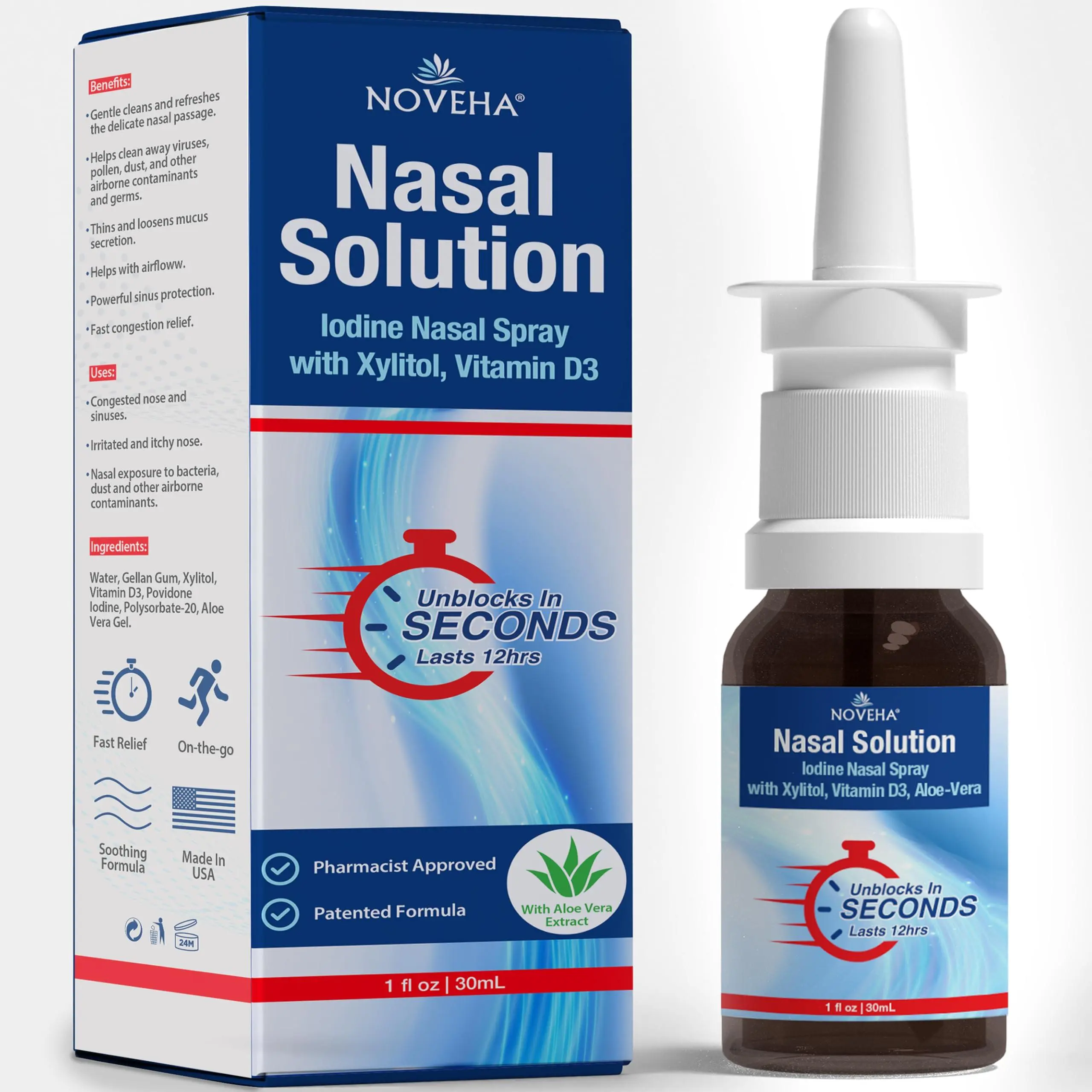 NOVEHA Iodine Spray