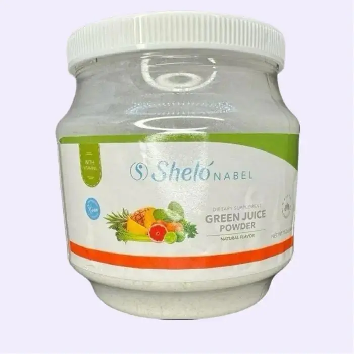Green Juice Shelo NABEL Edible Supplement Fitness Natural Dietary Vitamin Jugo Verde