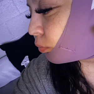 1PCS Summer V Line Face Lifting Strap, Neck Lift Jaw Tightening Exerciser, Face Lift Tape Remover, Jaw Line Sculptor Eliminator, Mask Shaper for Jawline,  Chin Strap for Sleeping, Double Chin Reducer for Women