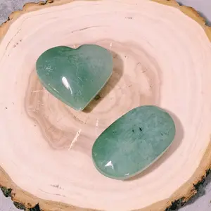 Natural Green Aventurine Crystal Carvings