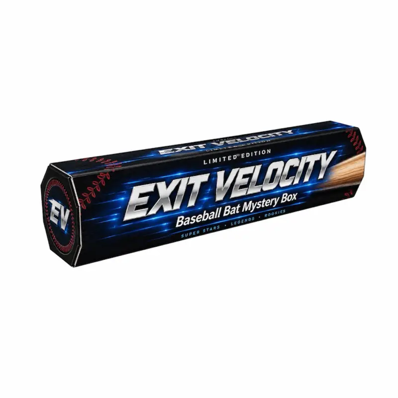 (1) Exit Velocity Autographed Baseball Bat ~ Pro Stocks