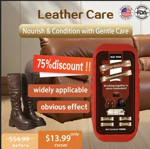 [NEW]This multi-functional leather cleaner and conditioner is suitable for shoes  sofa   leather clothing  and more It's convinent economical  and cleaning  with just one wipe.