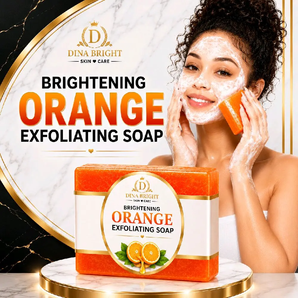 ORANGE GLOW BEAUTY SOAP.