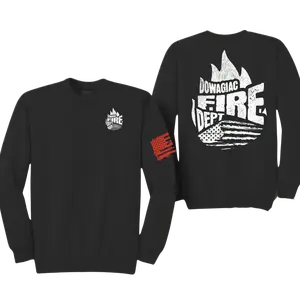 YOUTH Fire Crew Tshirt - Long Sleeve - Hoodie - Crewnenck