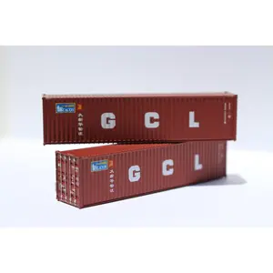 Jacksonville Terminal Company 405032 BEACON / GCL 40' HIGH CUBE containers with Magnetic system, Corrugated-side. JTC# 405032, N Scale