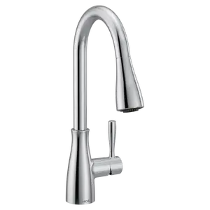 Elbur Chrome one-handle kitchen faucet