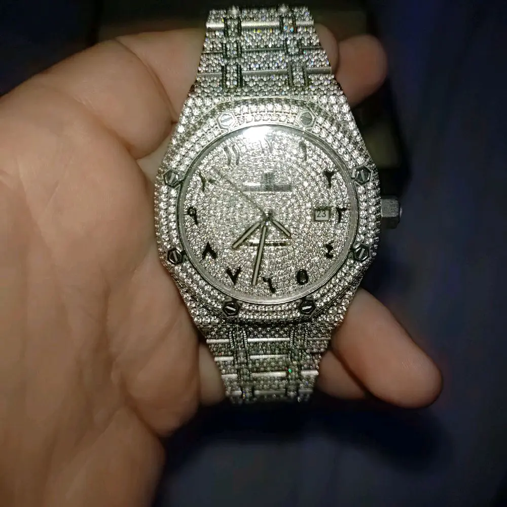 Moissanite (Custom AP Rep) Anyway you want it made. mechanical,or automatic moissanite