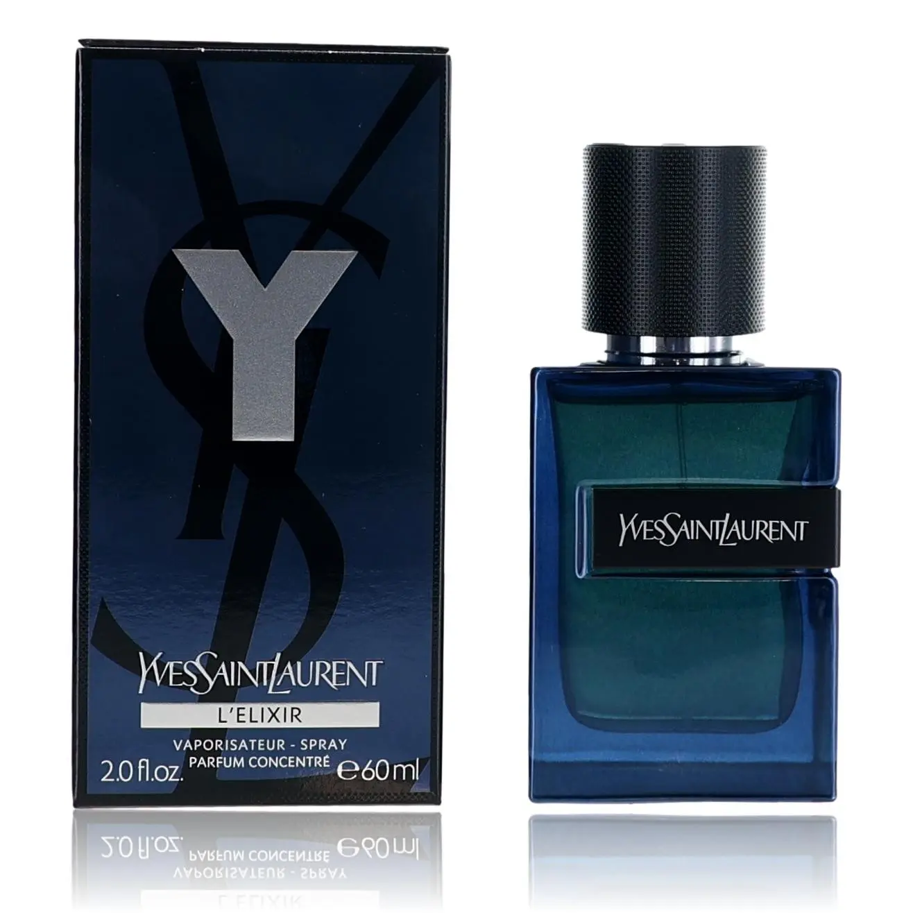 Y L'Elixir by Yves Saint Laurent - 2 oz Parfum Concentre Spray, Men's Cologne, 2 Fl Oz, Concentrated, Lavender Blend, Men's Fragrance, Concentrate Perfume