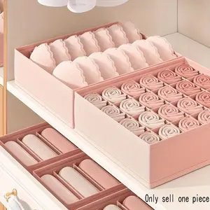 Drawers Fabric Underwear Storage Box, Socks Bras Panties Organizer, Home Closet Layered Compartment, Clothes Organizing Drawer, Closet Storage System, Dresser Organizer