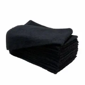 Magnum Econo Black Towel - 1 Dozen  15"*25"