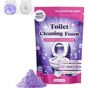 Fizzclean Toilet Cleaner Foam, Toilet Bowl Cleaner, Effective Stain Remover Powder, Gentle & Safe Cleaning Solution, Powerful Cleaning Solution, Ideal for Daily Use, Fresh Scent