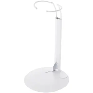 Plymor DSP-60 Adjustable Doll Stand, fits 10, 11, 12, 13, and 14 inch Dolls or Action Figures, Waist is 2" - 2.5" wide, 5.5" - 7" around