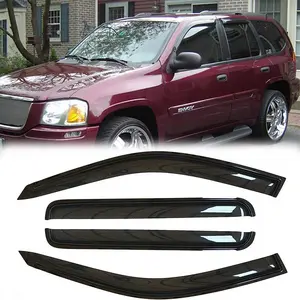 Window Visor for 2002-2006 Chevry Trailblazer EXT/GMC Envoy XL,2003-2008 Isuzu Ascender/Isuzu Ascender(7 Passenger) WeatherShield/Rain Visor