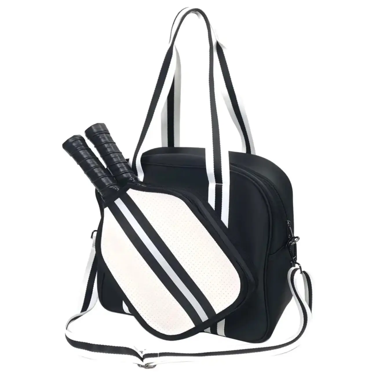 Pickleball Backpack, Sporty Chic Neoprene Gym Bag for Unisex, Water-Resistant Synthetics with an Adjustable Strap, Quick-Dry Gym Accessories