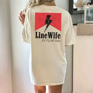 LineWife Shirt, Lineman Rodeo Graphic Tee, Linemans Wife, Lineman Wife, Line Wife, Linewife, Lineman, Lineman Gifts