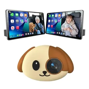 2026 New Model:2-in-1 Baby Car Camera & Wireless CarPlay Adapter-No Extra Screen Needed, 1080P Car Baby Monitor for No-Glow Night Vision, 150 Wide Angle, Plug&Play (No Android Support)