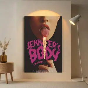 1pc Jennifer's Body Movie Poster Canvas Painting Modern Home Living Room Bedroom Decoration Wall Art Gift