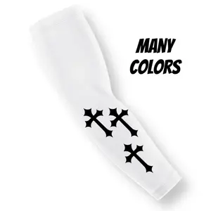 Triple Cross Arm Sleeve Baseball Football Basketball Many Colors