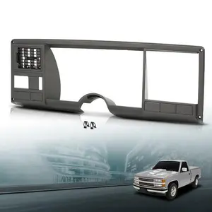 Gauge Cluster Dash Bezel Trim Gray Fit For 1988-1994 Chevrolet GMC C/K Truck