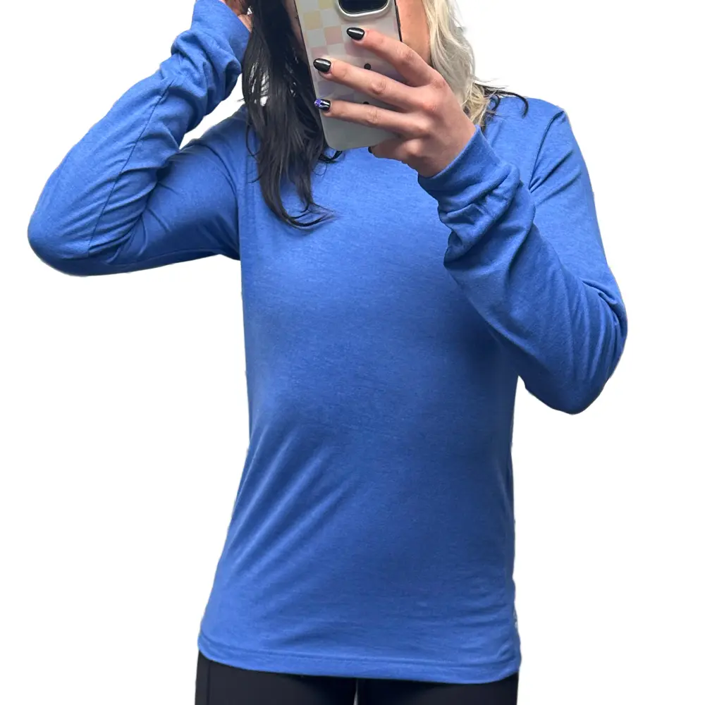 CVG Basic Long Sleeve Tee Heather True Royal