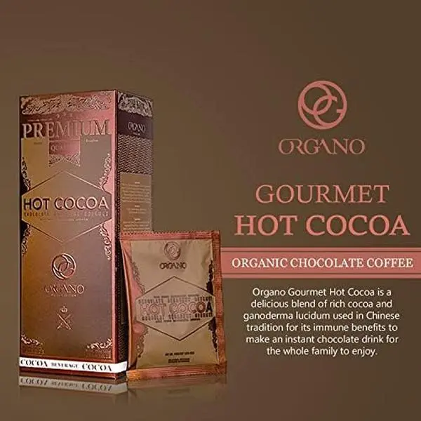 Organo Gourmet Hot Cocoa - Delicious Chocolate Beverage Traditional
