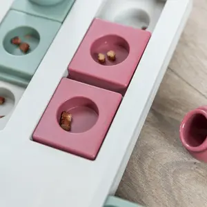 Brain Mover Strategy Game for Cats, Cat Puzzle Toy, Interactive Play