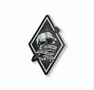 Hard Times Sticker, Laptop Water Bottle Decal Sticker