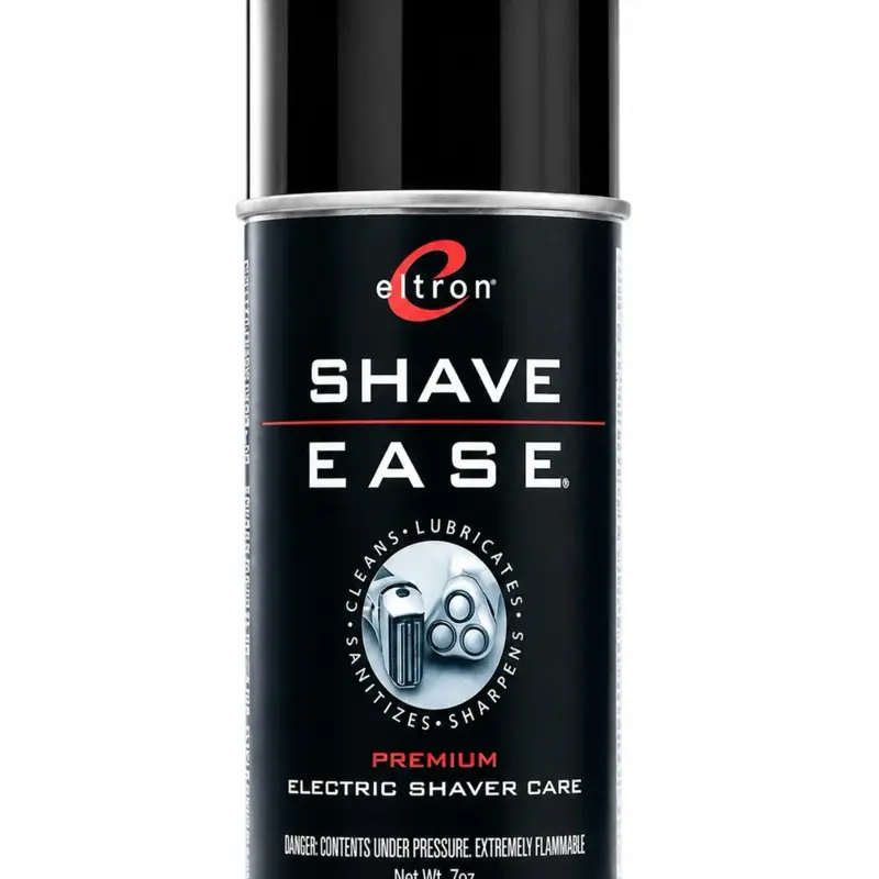 COUTURECOZY Eltron Shave Ease Electric Shaver Cleaner & Sharpener Solution, Antibacterial Formula for a Smooth Shave, Lubricates Cutters and Foil, Men's Shaving Product, 7 oz Bottle, Shaving Products, Single Item, Cream Base, 7Oz