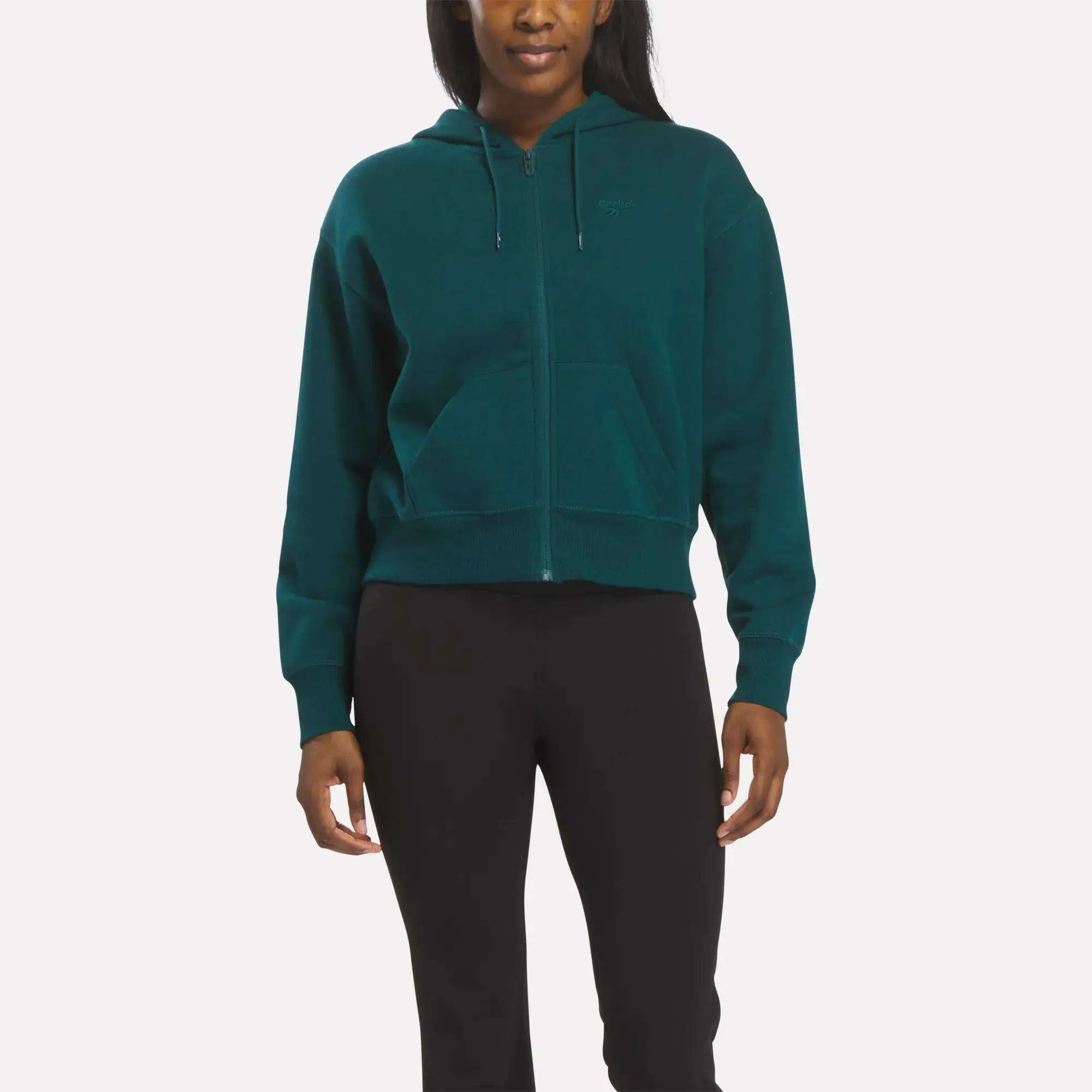 Women's Cropped Full-Zip Hoodie Women's Cropped Full-Zip Hoodie
