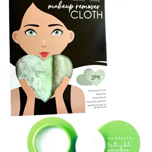 MELTING BALM XIME’-with NORD+BARE 2-pc Make-Up Remover Cloth Set - Vegan cruelty free- hydrating makeup remover-Comes with a FREE Soft Terry cloth facial head-band