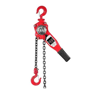 GARVEE Premium 1600lbs Lever Block Chain Hoist - G80 Alloy Steel, 10ft Lift, Corrosion Resistant, Ideal for Transport & Construction