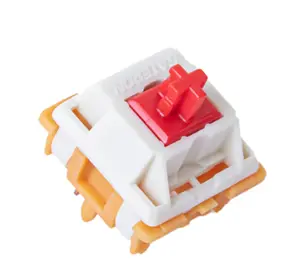 GATERON Mini i Ahead Tactile Switches, 50gf Pre-lubed 5-Pin Mechanical Keyboard Switches, 3.4mm Total Travel, Nylon Housing for MX Custom Keyboards