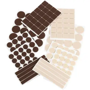 168 count Felt Furniture Pads - Self Adhesive Floor Protectors for Hardwood Floors, Anti Scratch Chair   Pads, Furniture Sliders for  Furniture Protection