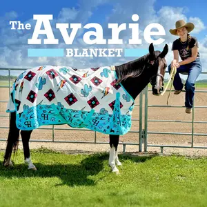 Jeffers Limited Edition "The Avarie" 1200 Denier Economy Plus Standard Neck Horse Turnout Sheet, Waterproof 0g Fill