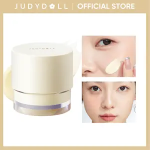 JUDYDOLL Tangerine Sea Moisturizing Primer, Nourishing Makeup Base, Oil-Control, Non-Greasy, Lightweight, Smooth Finish, Hydrating, Ice-Cream Texture, Long-Lasting, Silicone-Free, Cosmetics, Refresh Look Hydrate Moisture, Summerwins