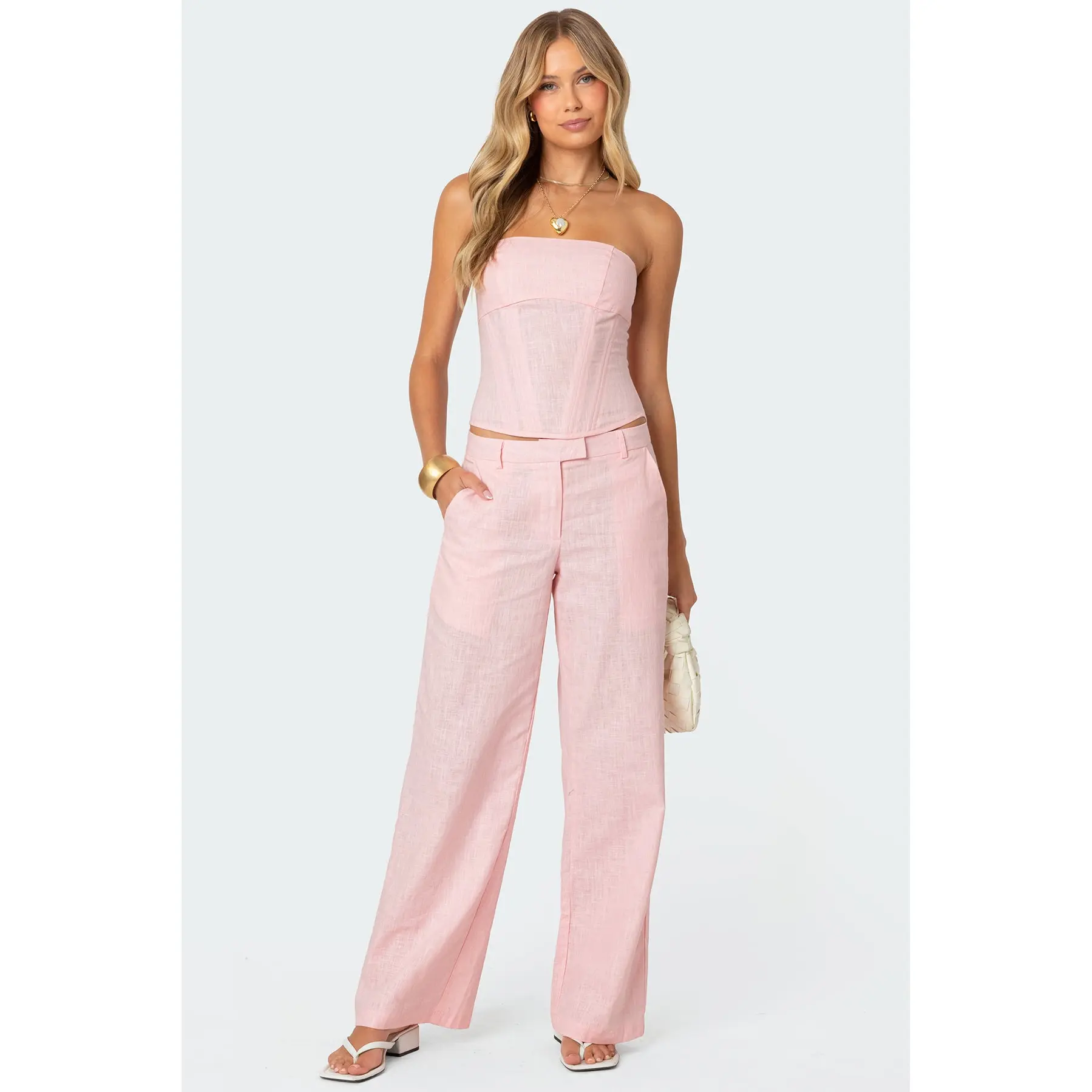 Arya Linen Look Pants