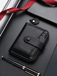 Men's Card Holder, Vintage Style Multi-Card Slots, Ideal for Daily Use, Durable Design, Perfect Gift for Him