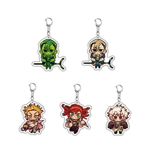 Rudo Shuaburek Enjin Zanka Jaba Gachiakuta Keychain – Acrylic Cartoon Character Keychain