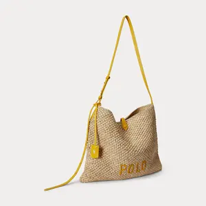 Polo Ralph Lauren - Polo Play Raffia Messenger Bag