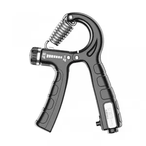 HARISON Adjustable Hand Grip Strengthener Forearm Exerciser - Black exercise equipment finger finger grip strengthener office fitness